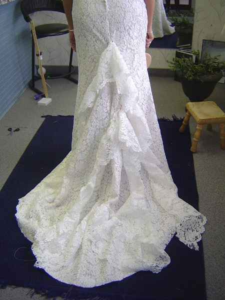 Wedding Gown Train